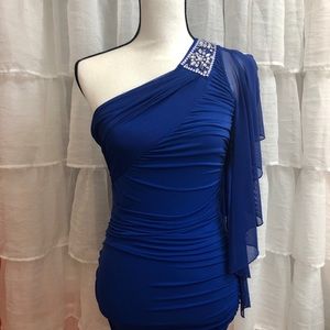 Elegant Blue Formal Dress